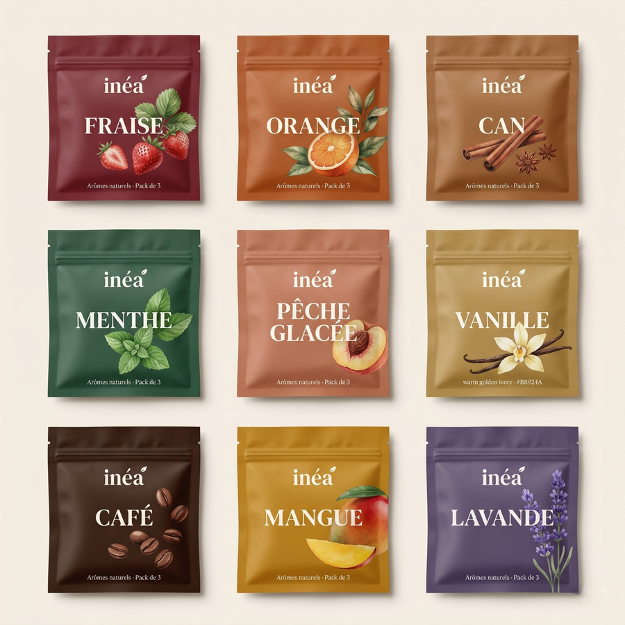 PACK DÉCOUVERTE 9 Aromes (27 Recharges) – 9 SAVEURS