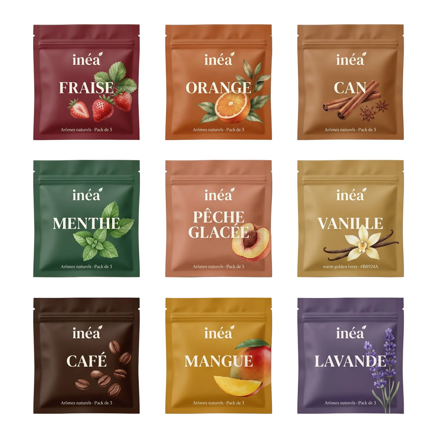 pack Economique 9 Saveurs (27 Recharges)